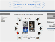 Tablet Screenshot of brailsford.com